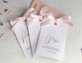 Everything You Need to Write Bridesmaid Thank-You Cards