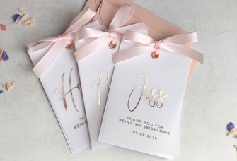 Everything You Need to Write Bridesmaid Thank-You Cards