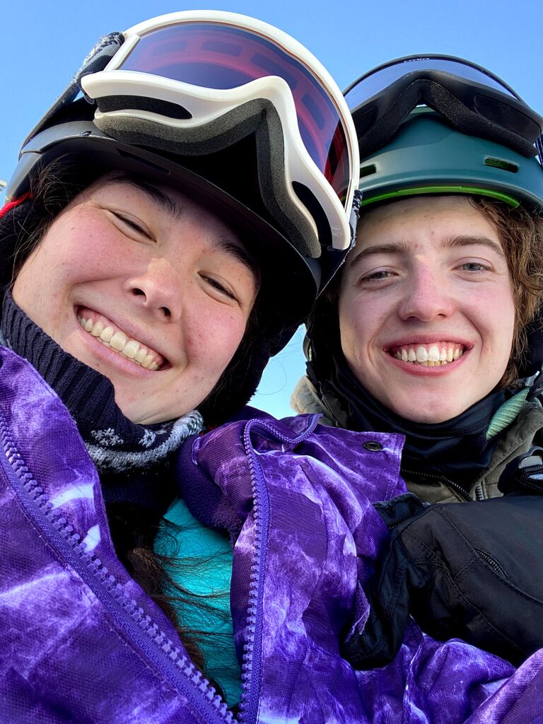 First snowboarding trip