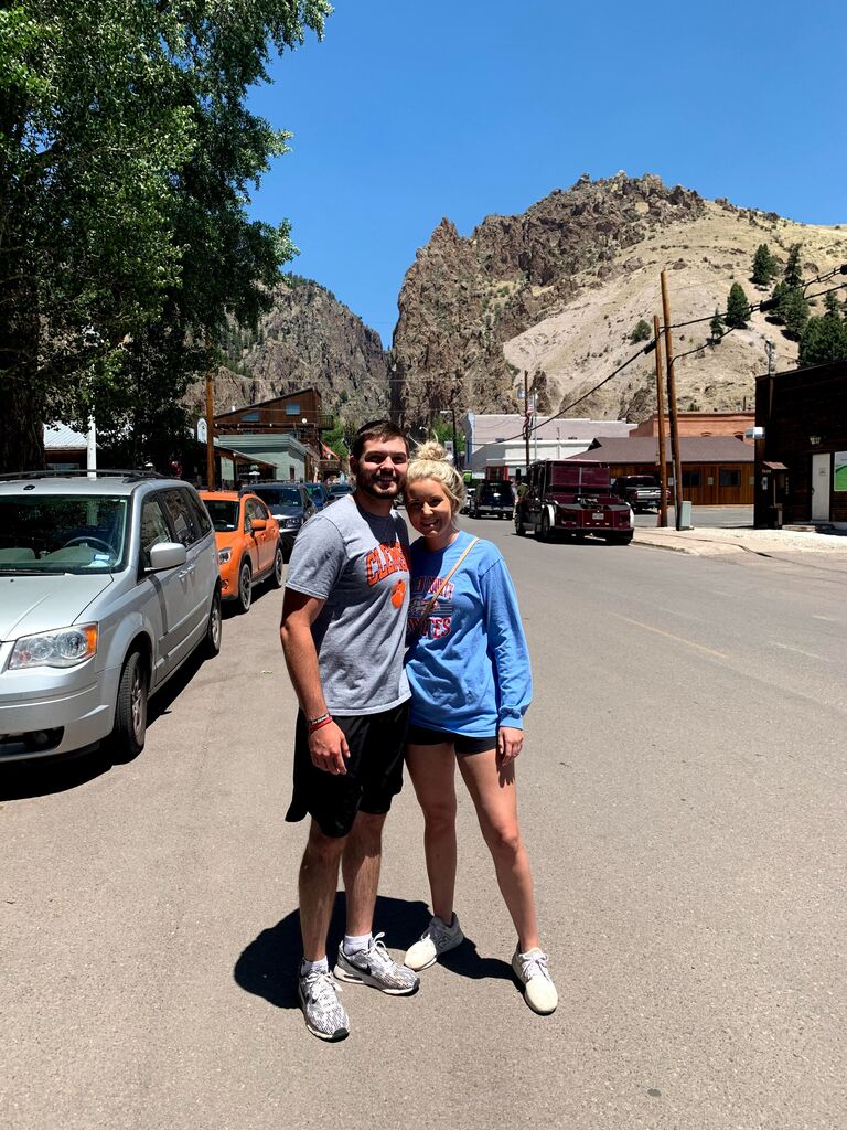 Our first trip with my family. We went to Fun Valley in Colorado. We all stayed in a very small camper...we got close fast haha!