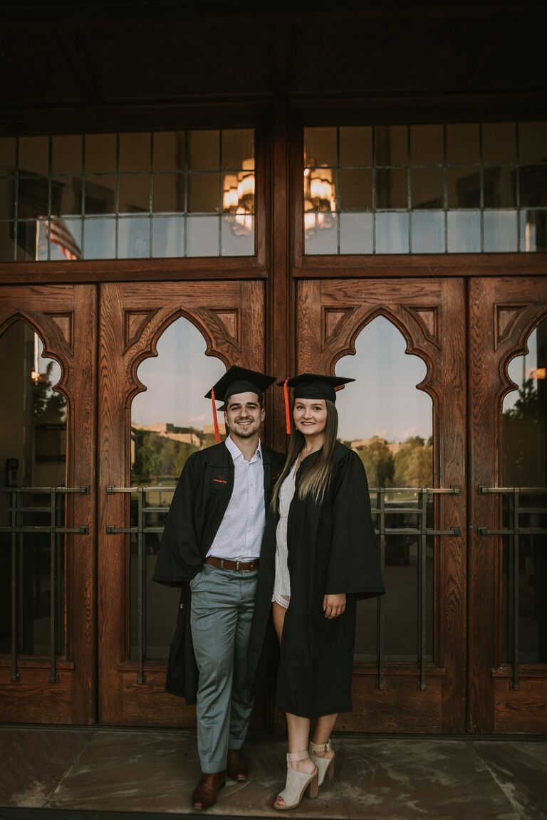 Raz and Madi officially graduated with their ChemE degrees! 
