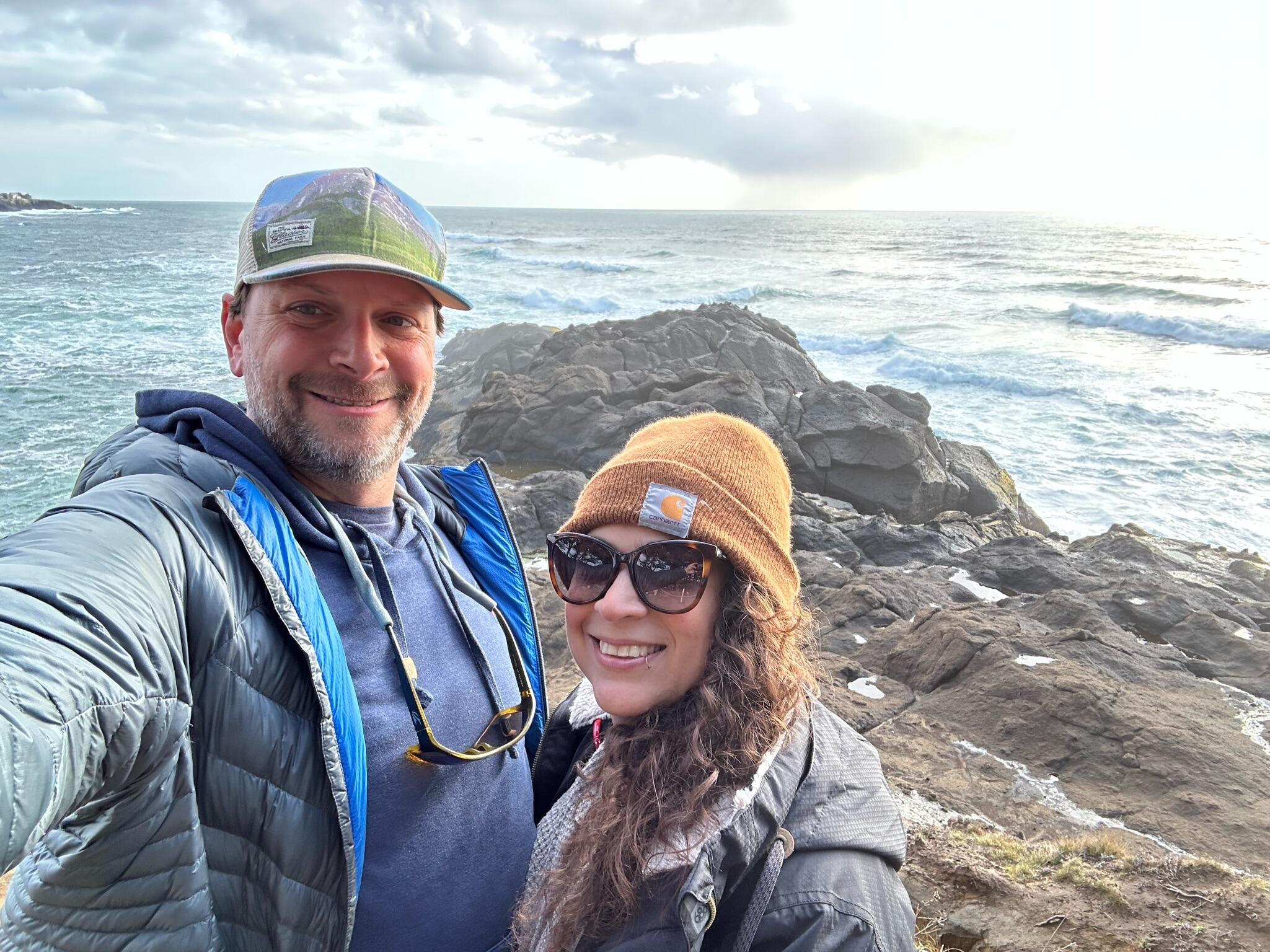 And coastal explorations in Oregon...