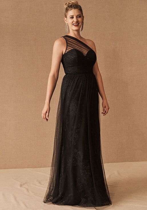bhldn black bridesmaid dresses