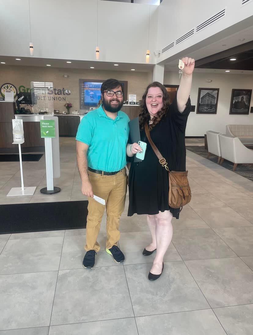 Savannah and Colin bought their first house!