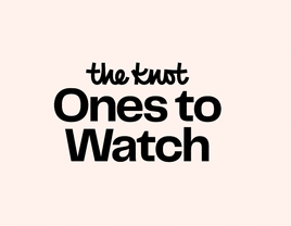 Gif for The Knot Ones to Watch 2025 list of notable emerging wedding vendors