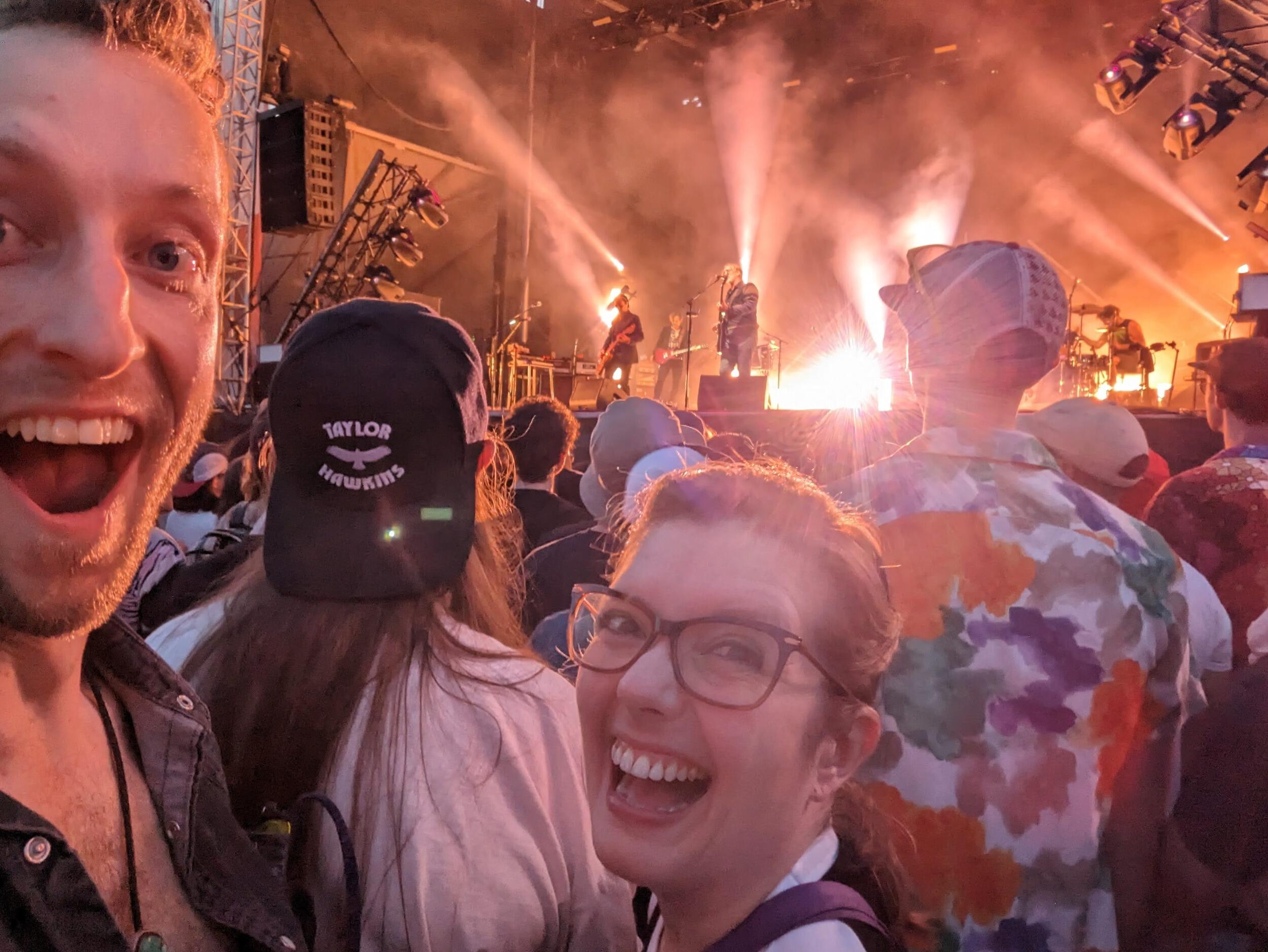 Summer of music: We reveled in our shared music taste and saw Queens of the Stone Age (twice), Beyonce, Muse, Foo Fighters, Janelle Monae, The Flaming Lips, Run the Jewels, and more! 