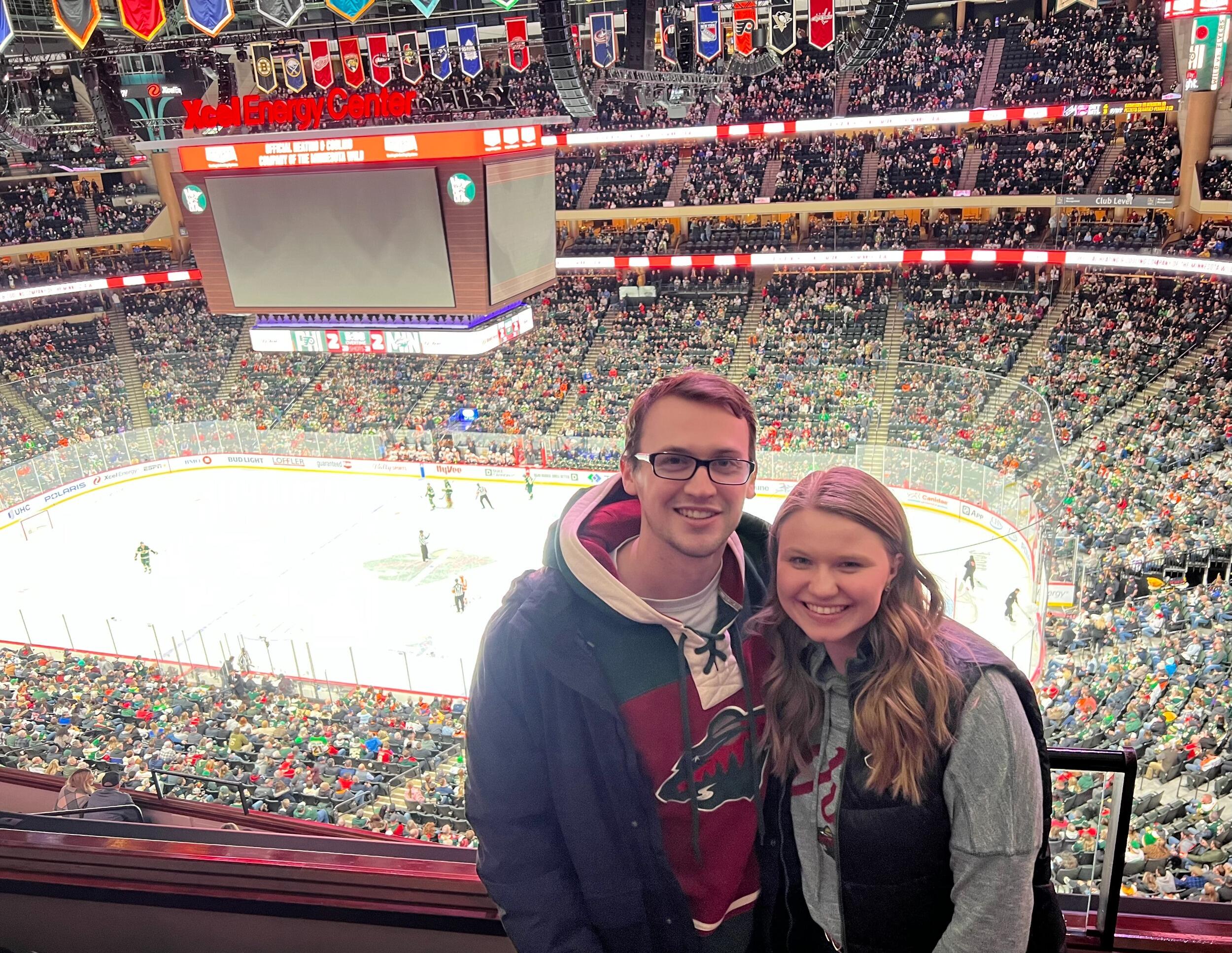 Minnesota Wild hockey game
