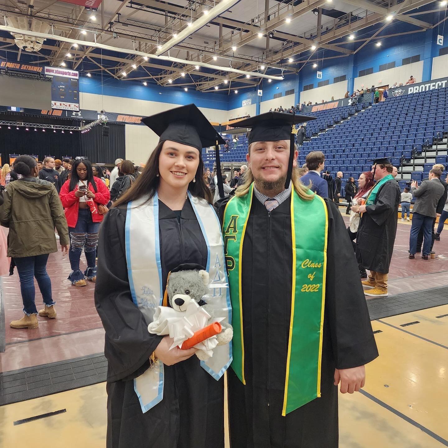 We graduated!