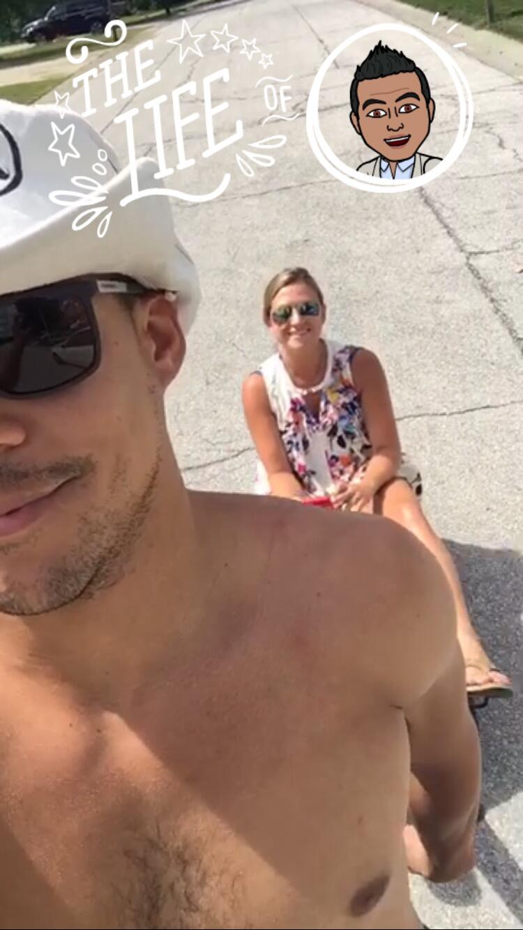 Over the July Fourth weekend, Jessica met Clay for the first time (and fell in love with a second Martinez man ;o) !