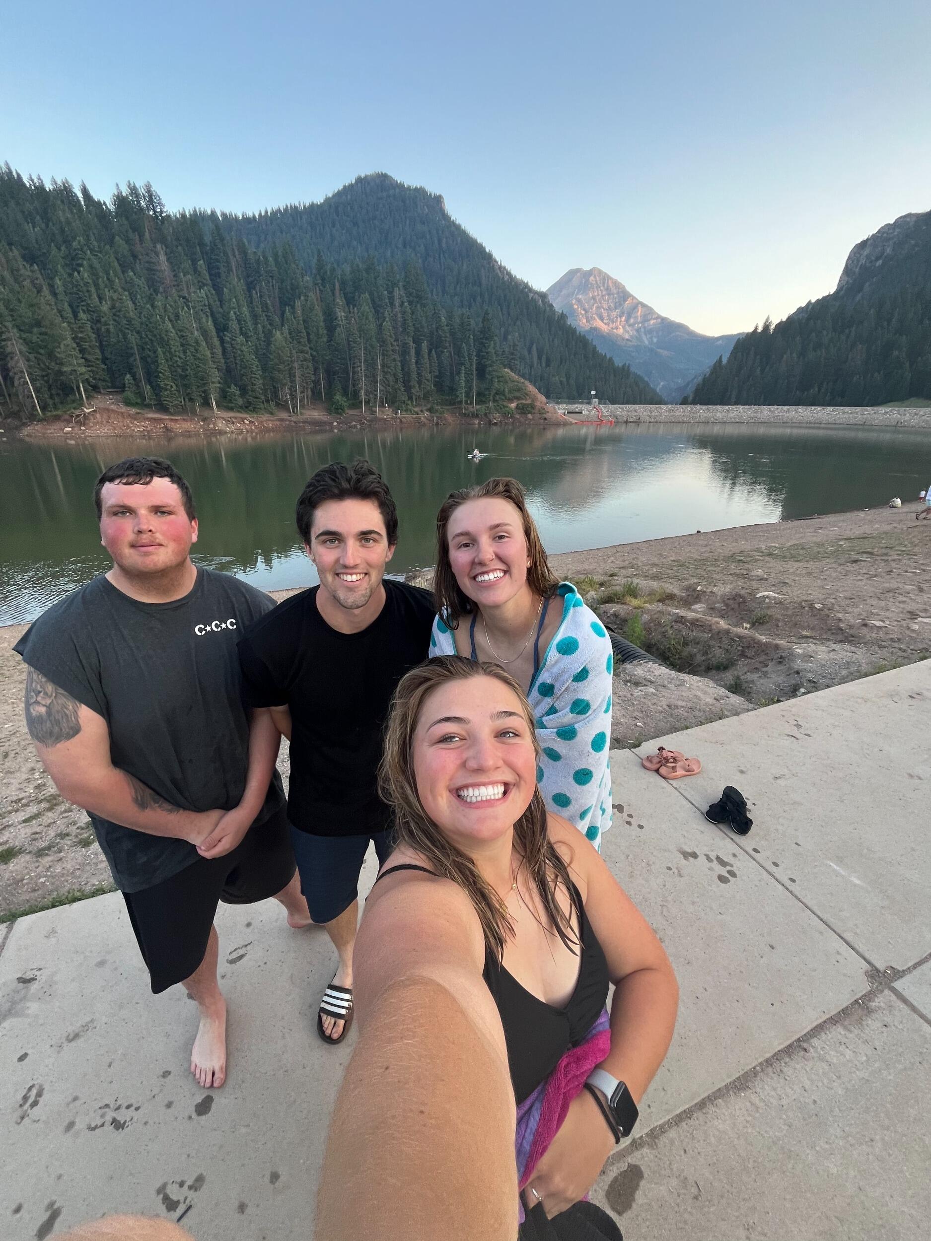 Second "date" where we both dragged our best friends to come with us.