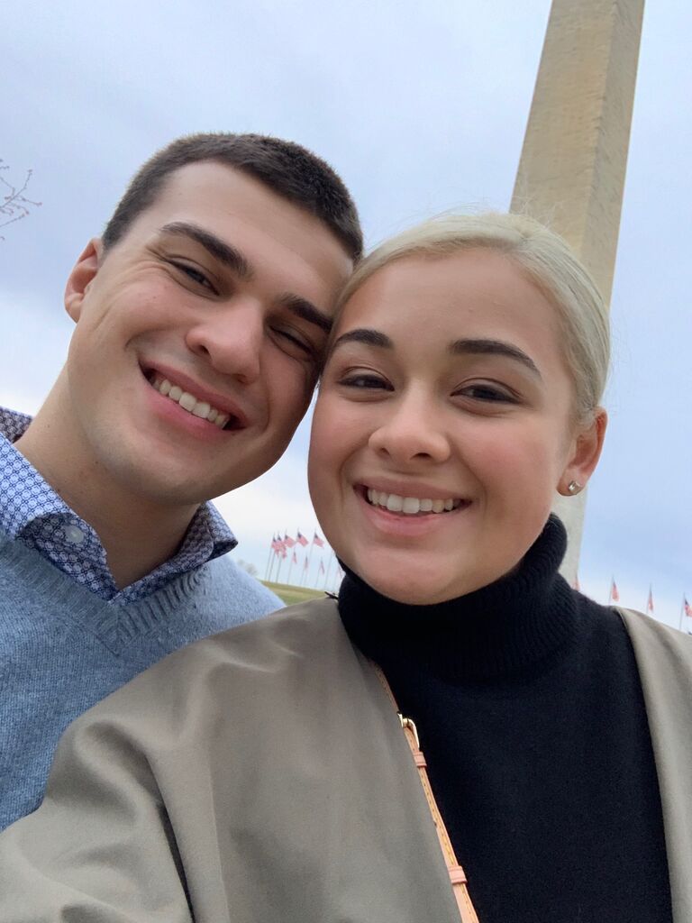 A trip to the couple's second favorite city, Washington D.C.!
