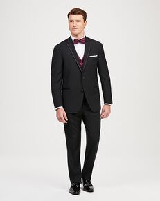 Jos. A. Bank Satin Edge Gray Tuxedo Wedding Tuxedo 