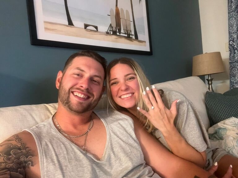 The night we got engaged!!