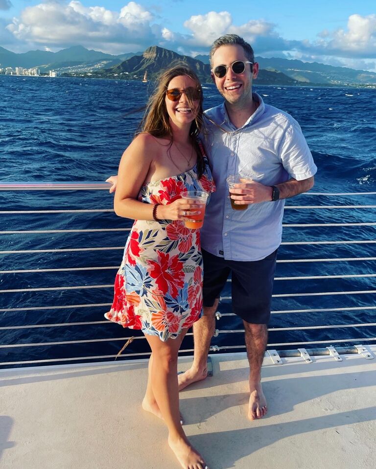 Celebrating Dani's graduation and becoming roommates on the best vacation (so far) to Hawaii