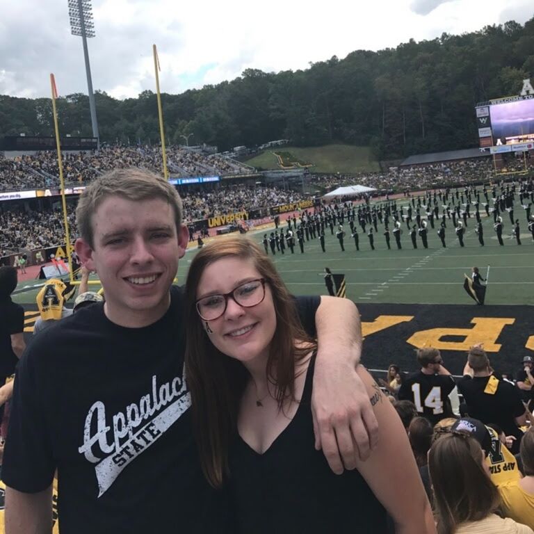 Met in Boone (at Publix, of course)