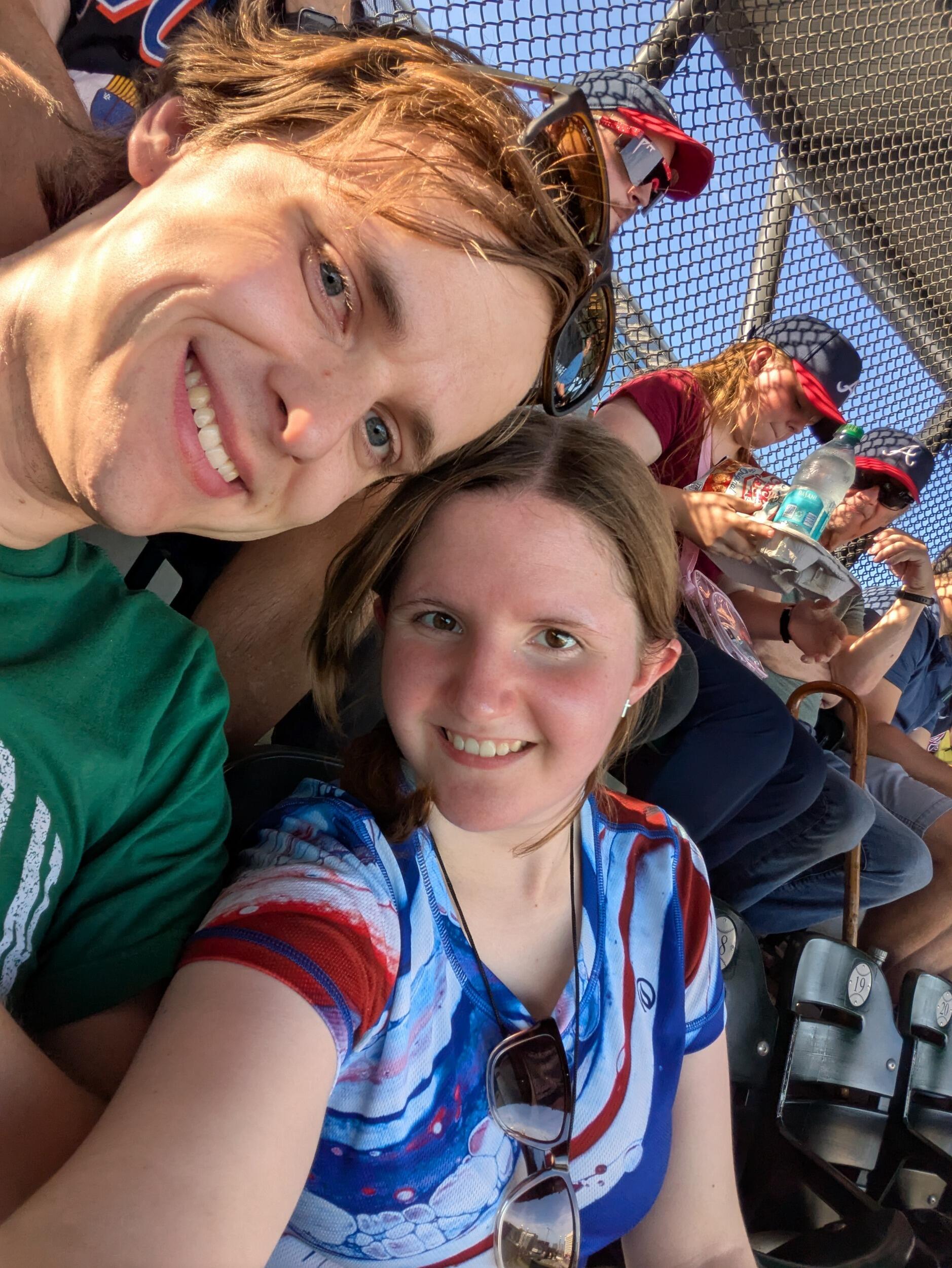 Braves Baseball game in Atlanta.
