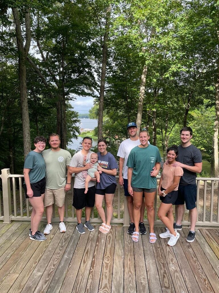 Lake Littlejohn with Ryans best friends from high school! We love lake trips together. :)