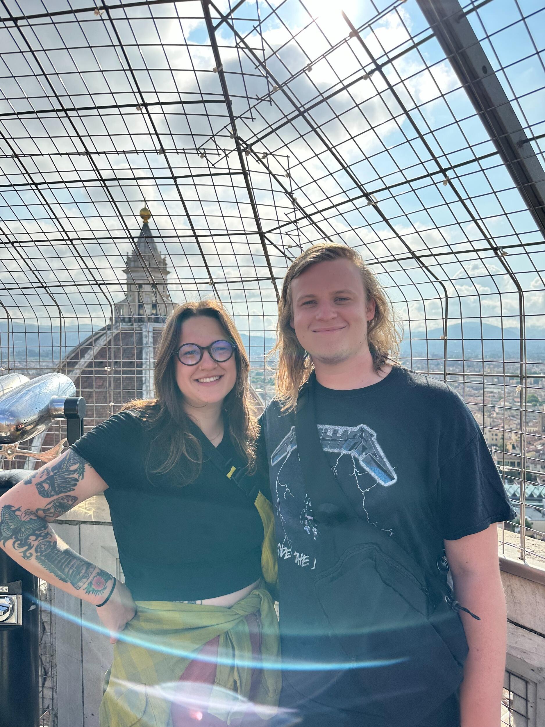 At the top of the Campanile di Giotto
Florence, Italy