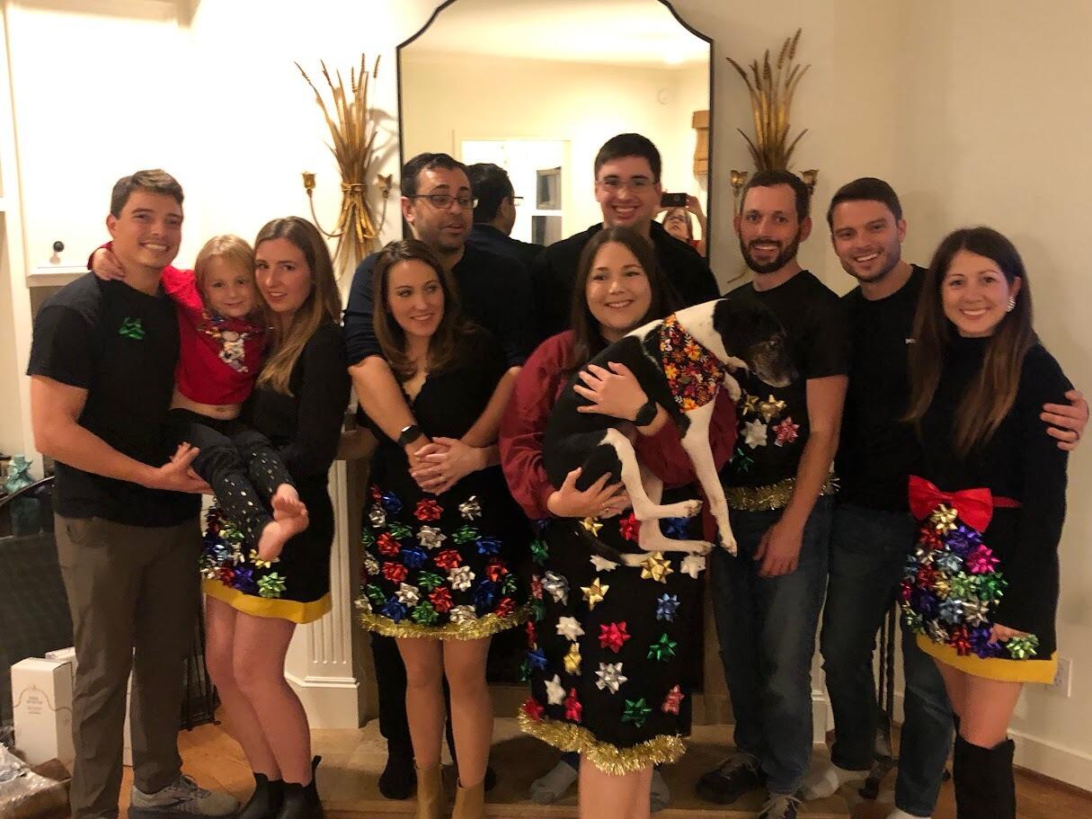 Thanksgiving/Christmas in Houston.