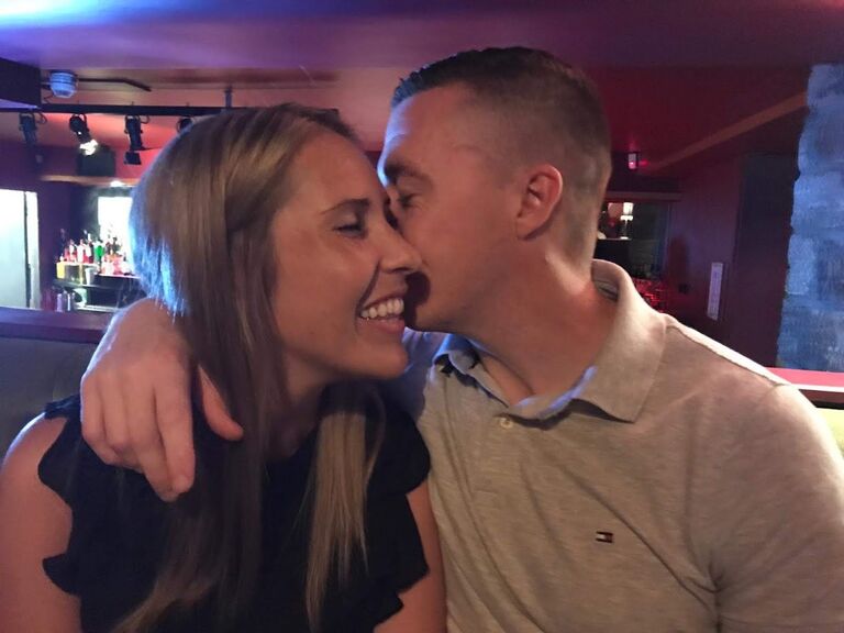 After nearly two years of dating long distance and countless flights back and forth, Jenna packed up her bags and cat Charlie, and moved from Toronto to Waterford. Ian's friends and family welcomed Jenna to her new home with open arms. 