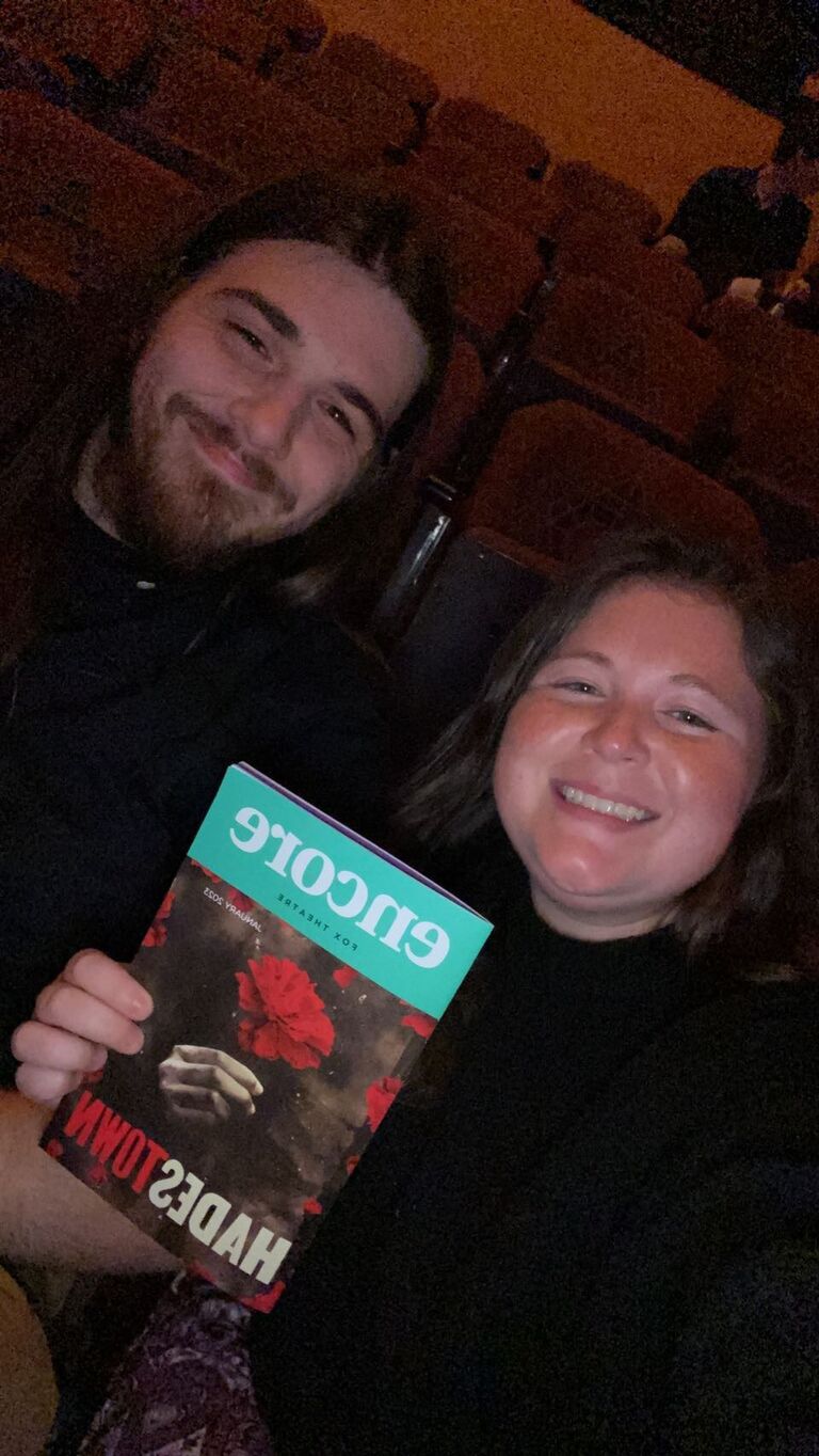I am so glad Andrew loves musical theater almost as much as I do.