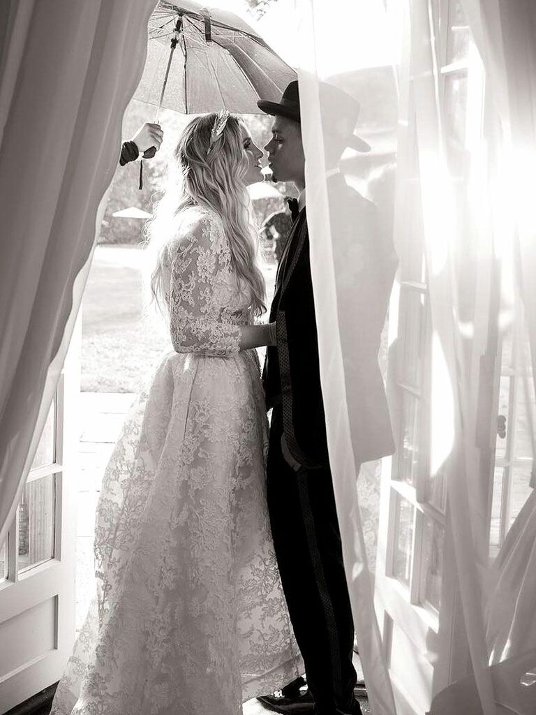 Ashlee Simpson's wedding dress