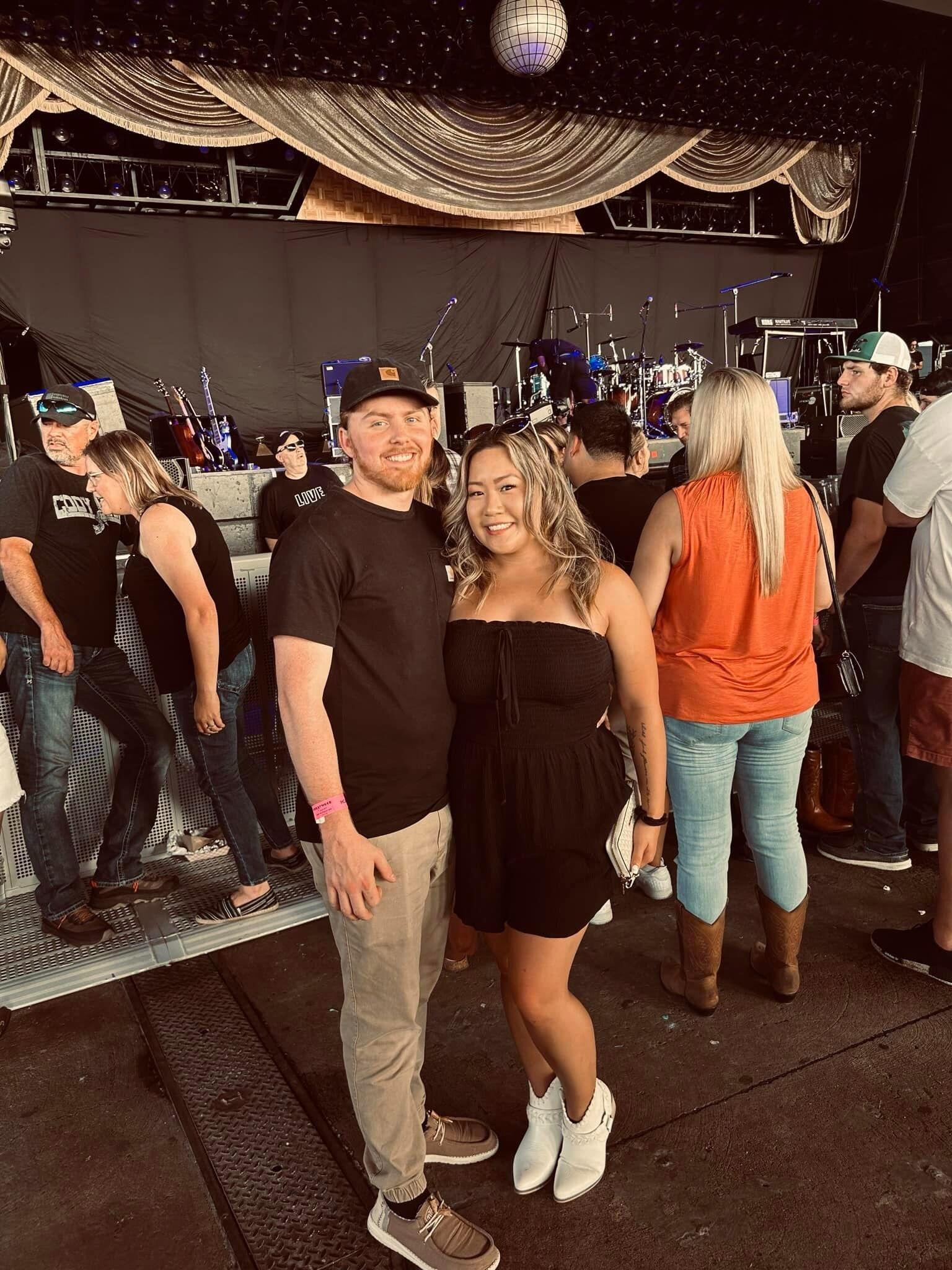 First concert together to see Chris Stapelton in Saint Louis 