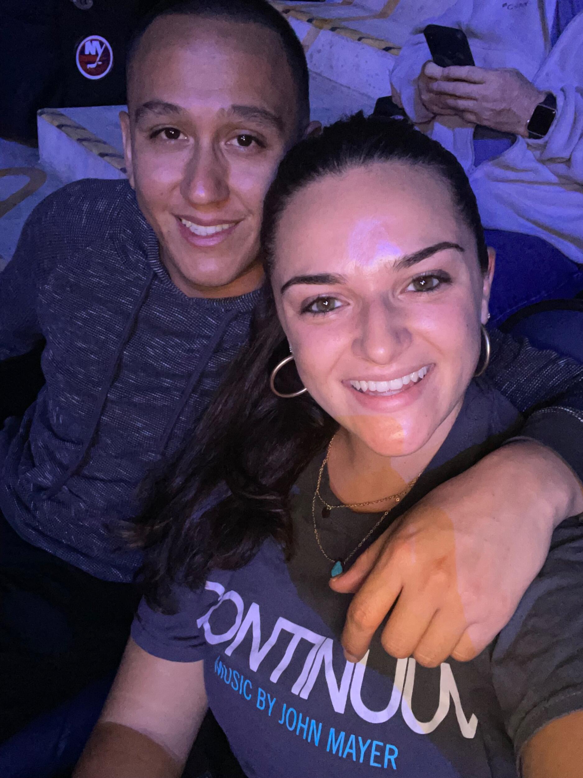 These two LOVE John Mayer. They’ve been to many concerts over the years. He’s so special to them that his version of “Free Fallin' ” was playing while Nick proposed to Amanda. 
