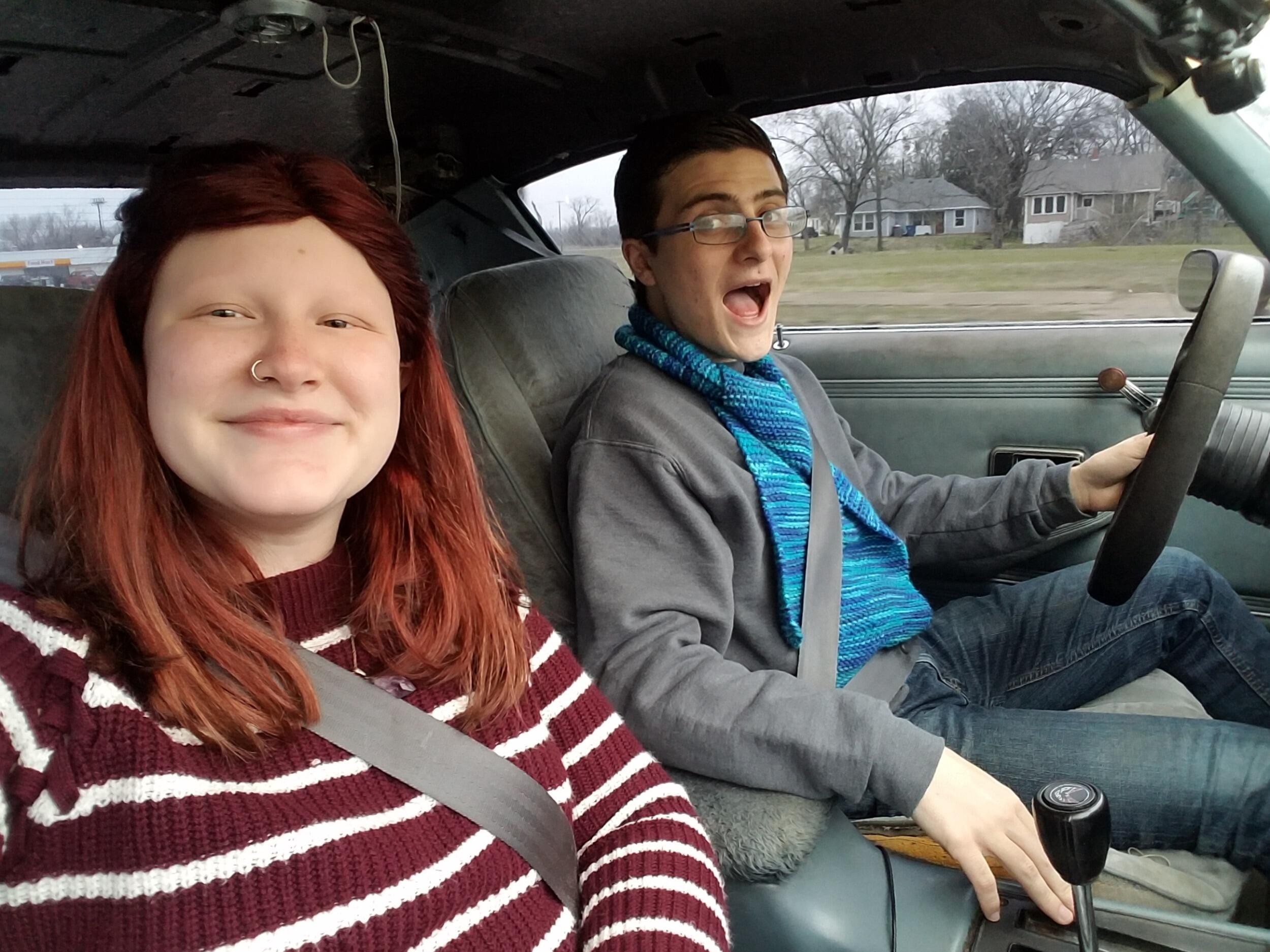 Long distance visits while Blake lived in Texas and Jordyn stayed in Colorado to go to College. The 801 miles couldn’t keep them apart for long.