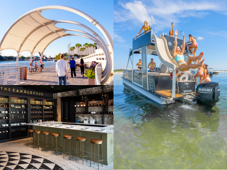 Tampa Riverwalk, Bach Boats and The Candle Pour
