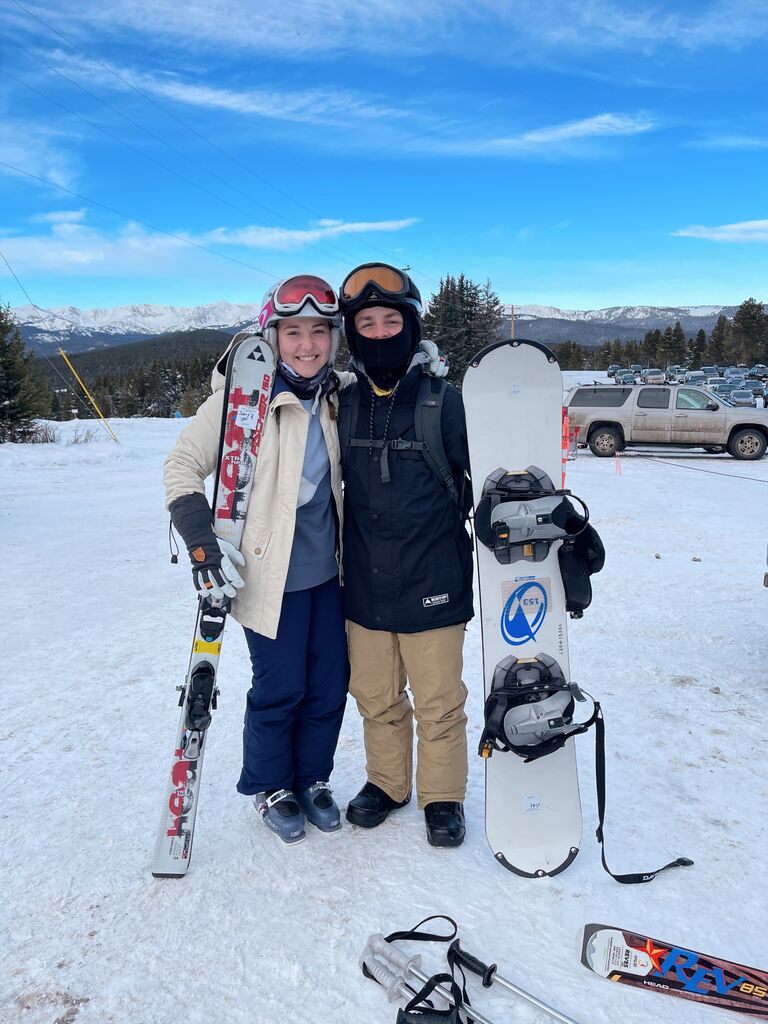 Colorado ski trip with the Rhodes