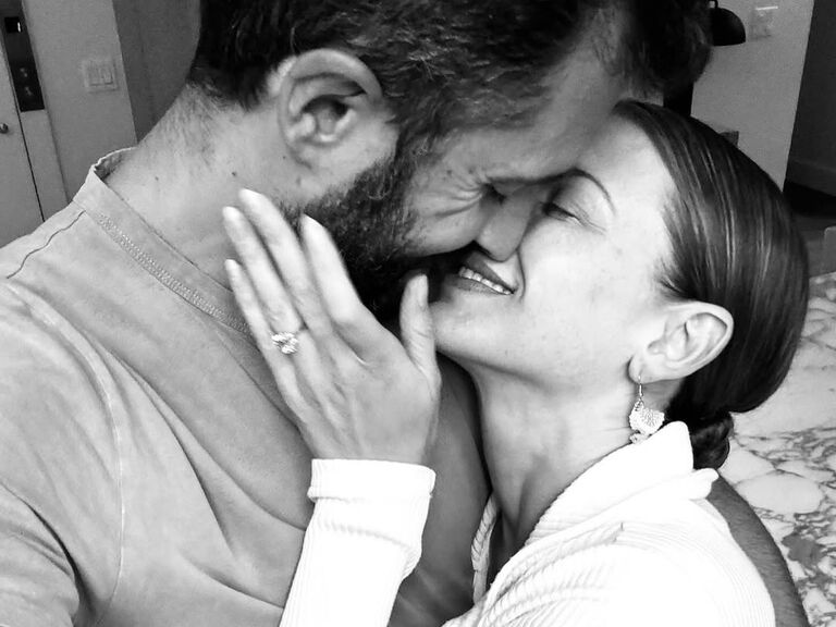 Lo Bosworth and Domenic Natale engagement announcement, celebrity engagements 2025