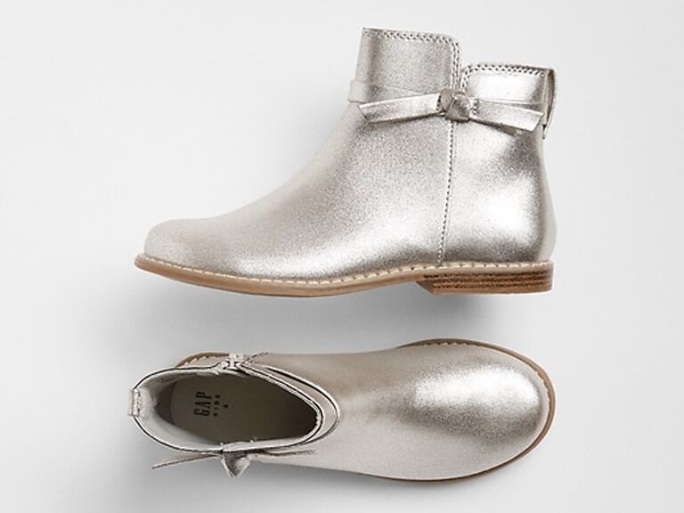 gap silver boots