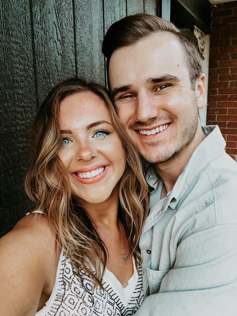 We dated long-distance for a whole year! Every month either Lydia flew to OK or Ashton flew to GA or TN. It was a year full of FaceTime, teary-eyed plane rides, planning, learning, and so much love! 