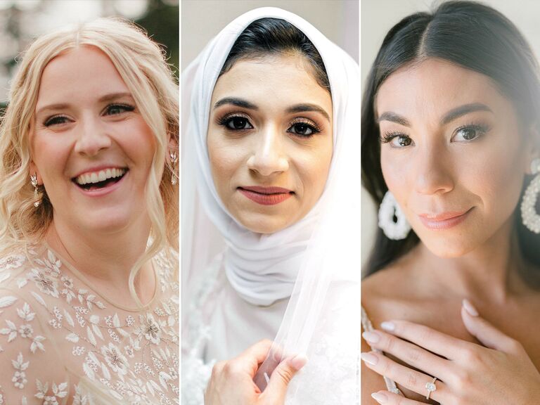 12 Subtle and Glowy Makeup Shades to Try for a Wedding—Straight