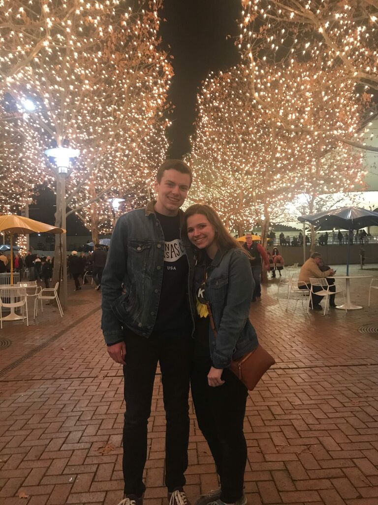 Our first Christmas together!