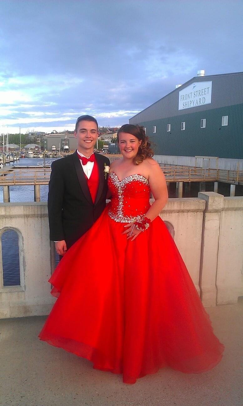 Our junior high school prom.