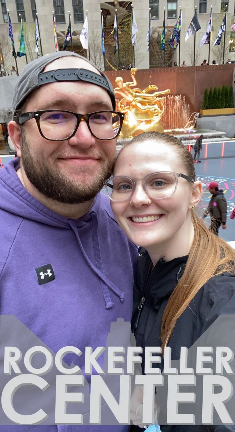 Marni and Alex spent one week in New York City! They explored the city and took in two fantastic shows. The Music Man starring Hugh Jackman and Sutton Foster and the revival of Funny Girl with Beanie Feldstein and Jane Lynch. They were able to celebrate their engagement in the big city. 