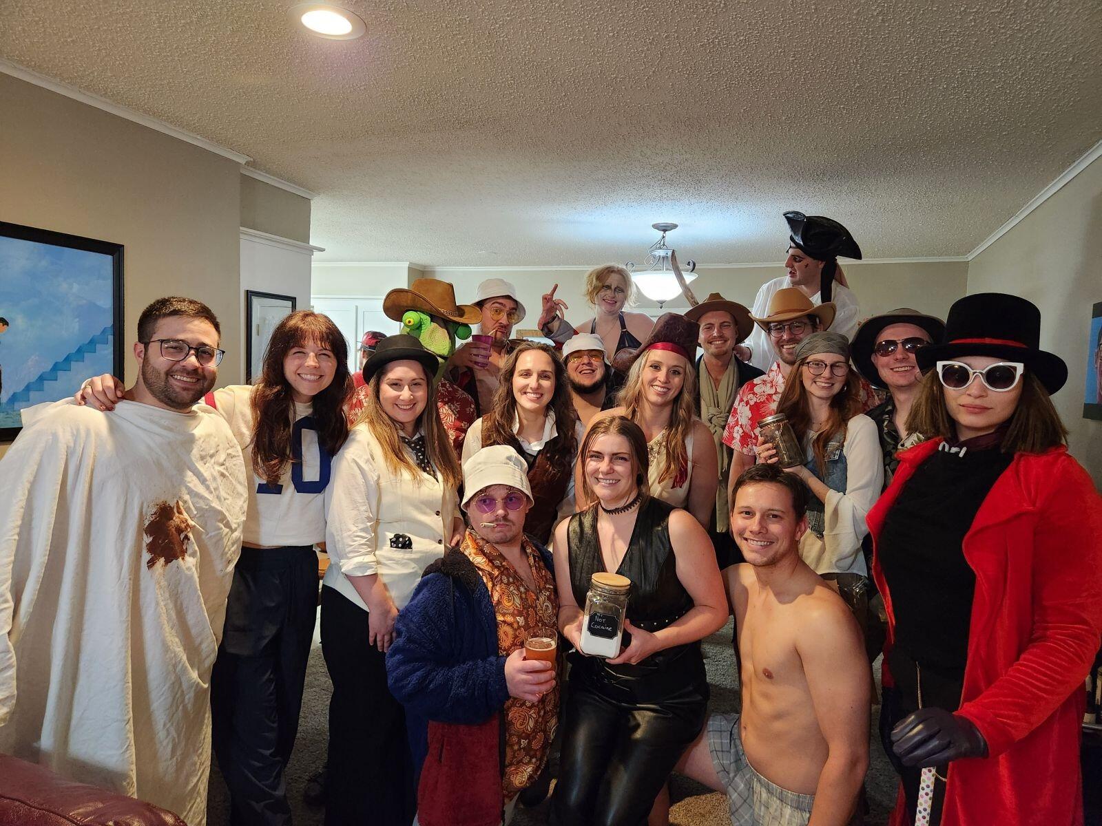 The third quarter of 2024 was classic fall activities: pumpkin patches, soup nights, Oktoberfest, and camping. TJ and Megan started dispersed camping in the Ouachita Mountains and spent a couple weekends exploring the back country roads. For Megan's 27th birthday, they threw a Johnny Depp themed party and the costumes did not disappoint!