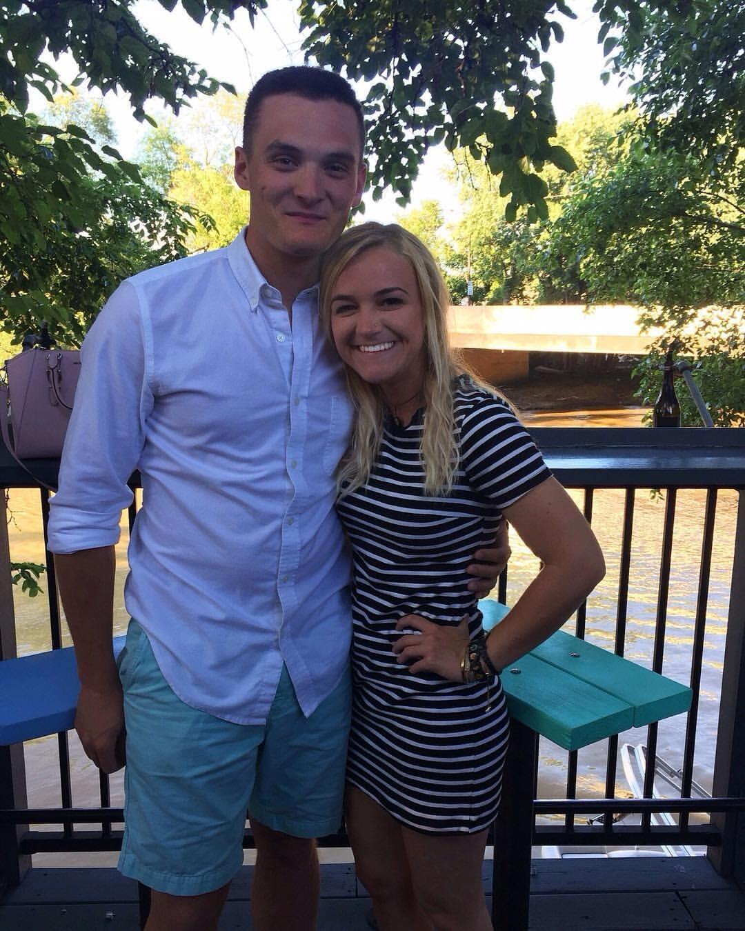 Celebrating Sarah's 21st birthday with drinks at The Deck in FW after Sarah got home from Kenya.