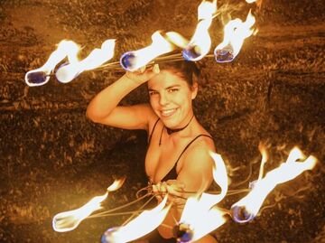 Victori Violet of Expressive Entertainers - Fire Dancer - Oceanside, CA - Hero Main