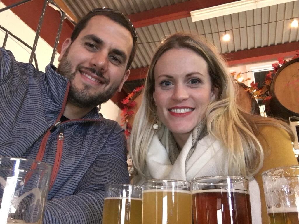 Once upon a time, in the bustling digital realm of dating apps, two adventurous souls found themselves swiping right on fate. It was the end of 2015 when Chris and Alyson crossed paths, and little did they know, their love story was about to unfold in the most delightful way.

Their first date took place over a casual beer in the vibrant city of Philadelphia, PA. Chris, ever the romantic, decided to put a star next to Alyson's name in his phone after that fateful evening—an indication that she was someone special. Spoiler alert: he was right!