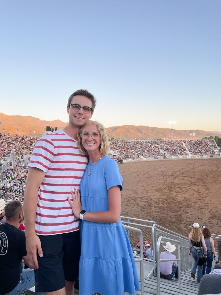 Ute Stampede Rodeo in Nephi, Utah.