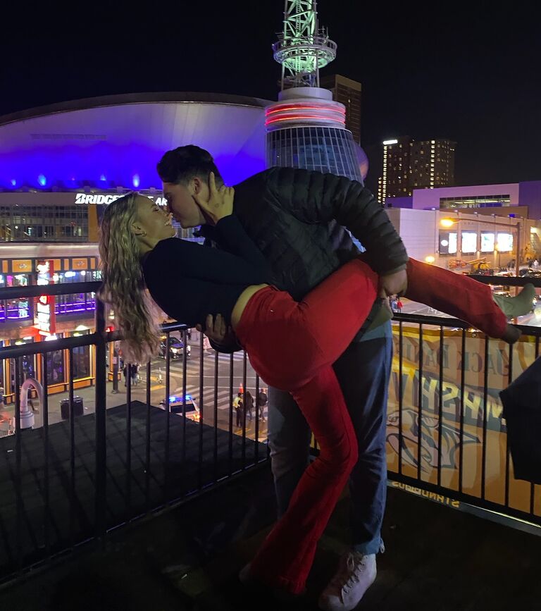 Zak and Mariah visited Nashville for the 2nd time after his family had moved there