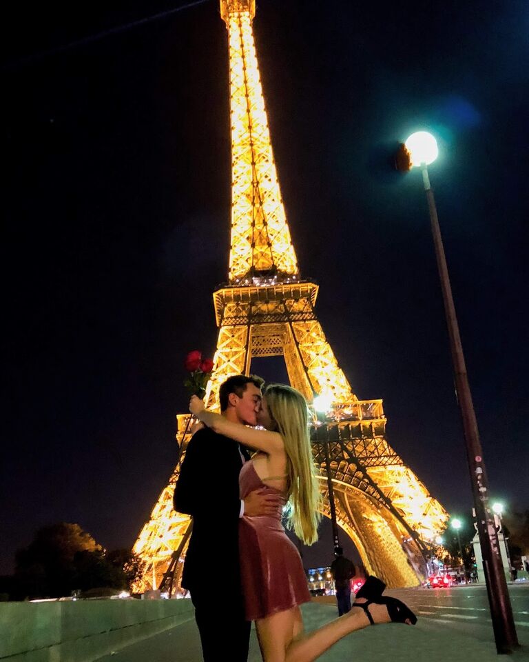 Aaron visits Bailey during study abroad to go on a trip to France and Italy! 🇫🇷