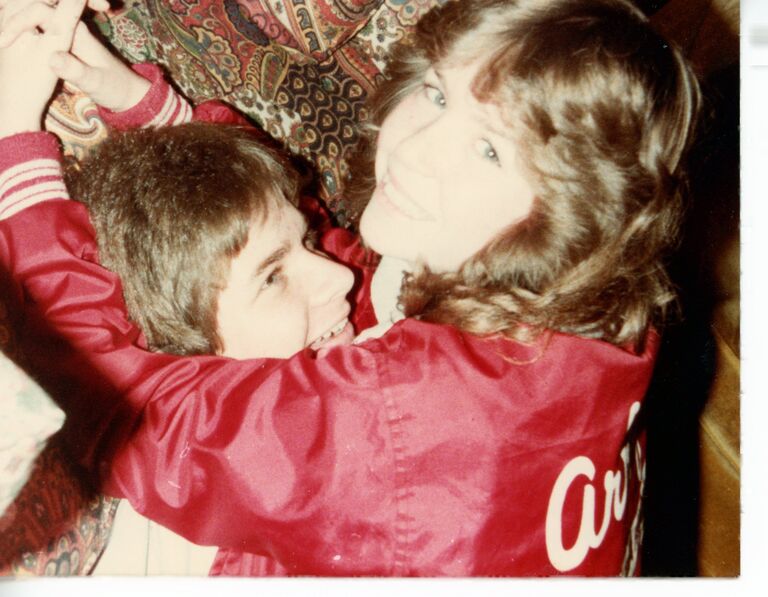 Our first date was on June 27, 1983.  
We met through mutual high school friends at a local carnival.  Rich took Eileen on the Zipper and had to endure her fear of rollercoasters and heights on the same ride.  After that night, we spent nearly ever day of the summer together until Rich returned to Abbotsford, WI for his senior year of high school