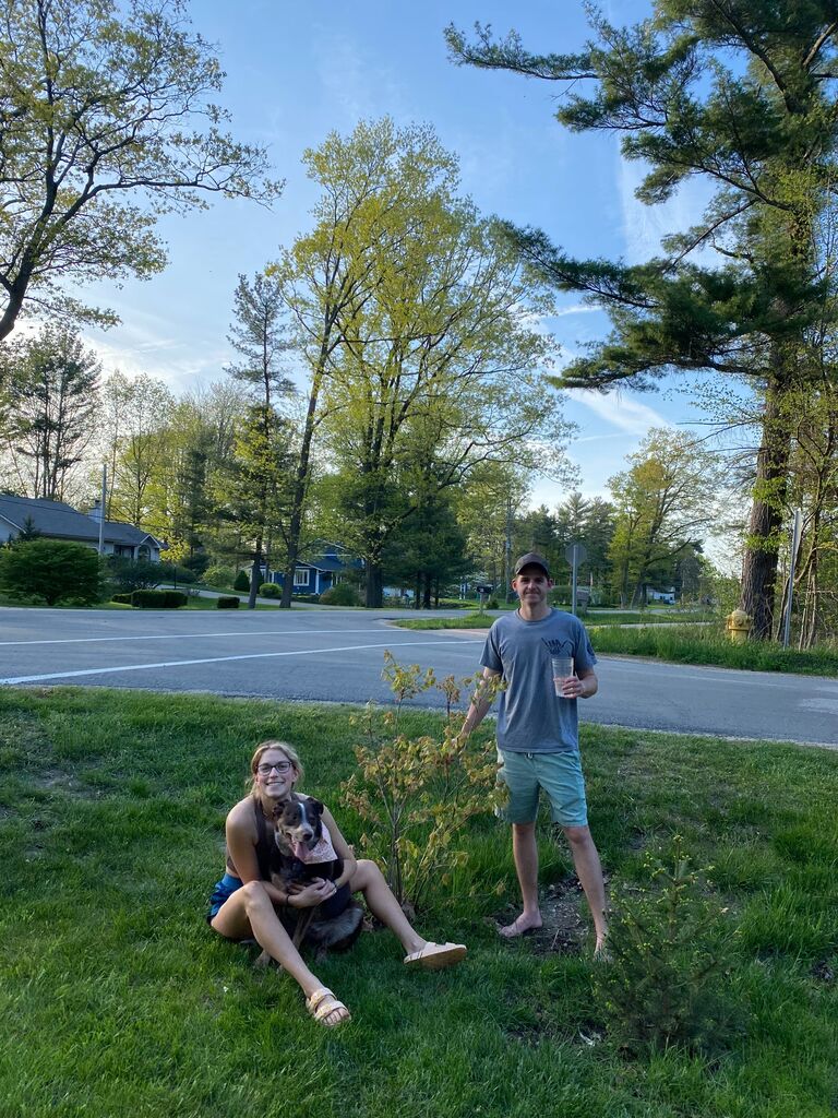 The summer of 2021, we spent mostly apart due to traveling for our jobs. Though it was hard, distance makes the heart grow fonder! 