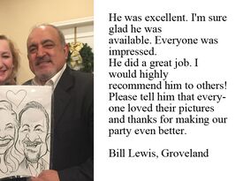 John Rios FaceTime FL Caricatures - Caricaturist - Cape Coral, FL - Hero Gallery 2