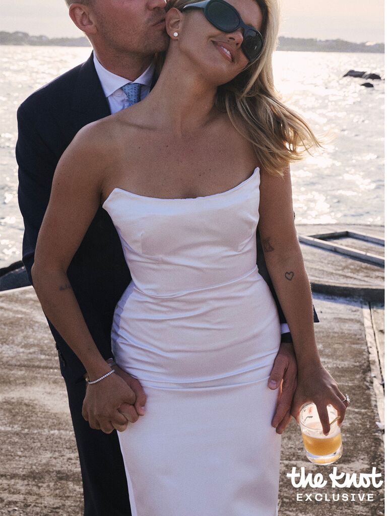 Matila Djerf's engagement party dress