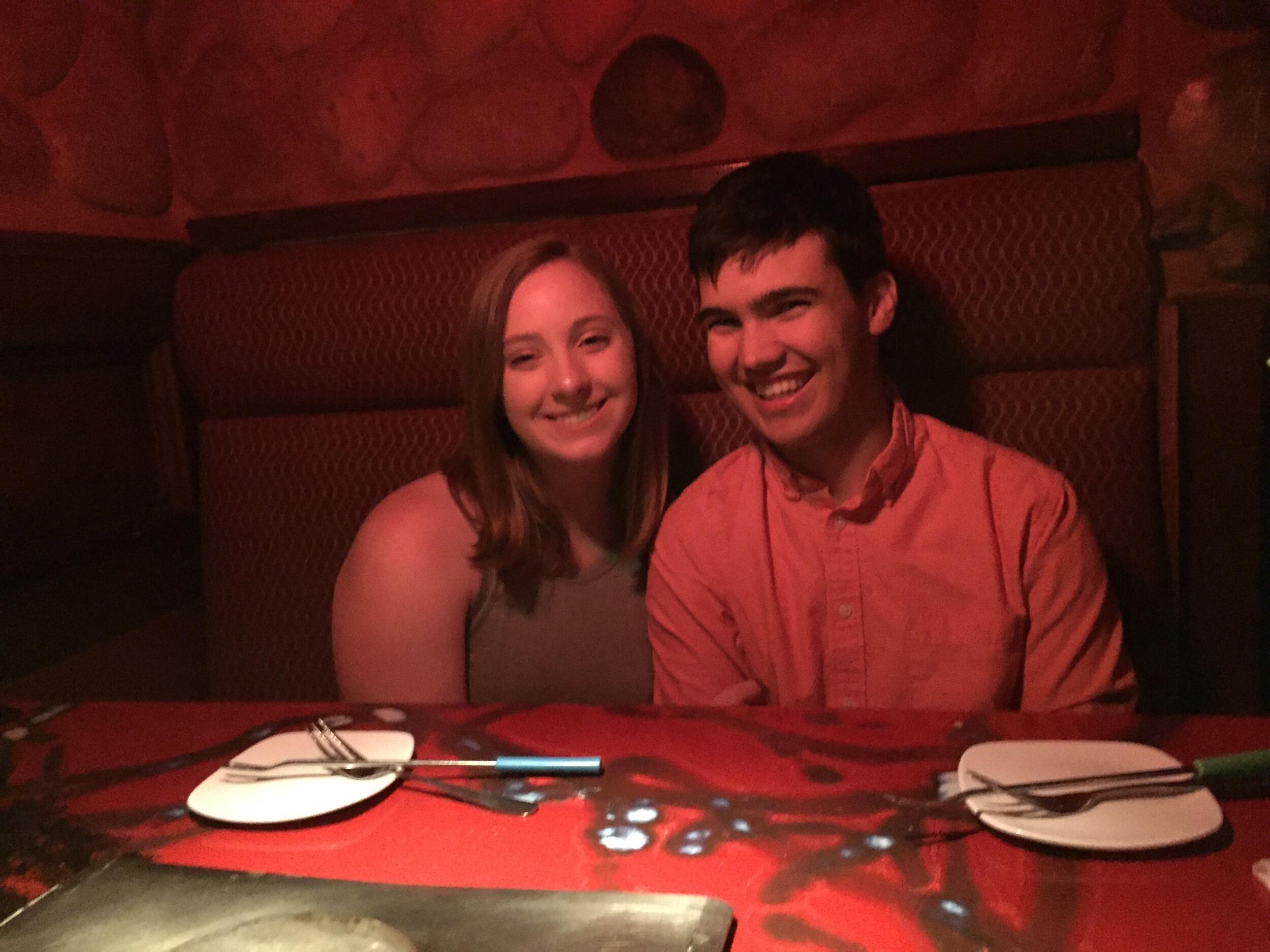 First birthday celebration for Holly at the Melting Pot